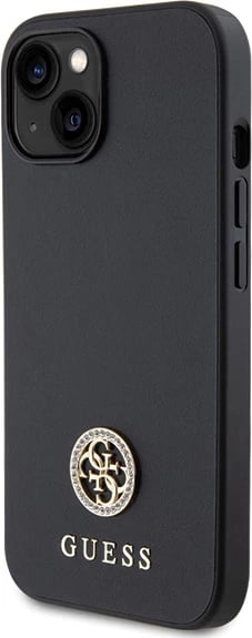 Mbështjellës Guess GUHCP15MPS4DGPK për iPhone 15 Plus 6.7", i zi, hardcase Mbështjellës Guess GUHCP15MPS4DGPK për iPhone 15 Plus 6.7", i zi, hardcase