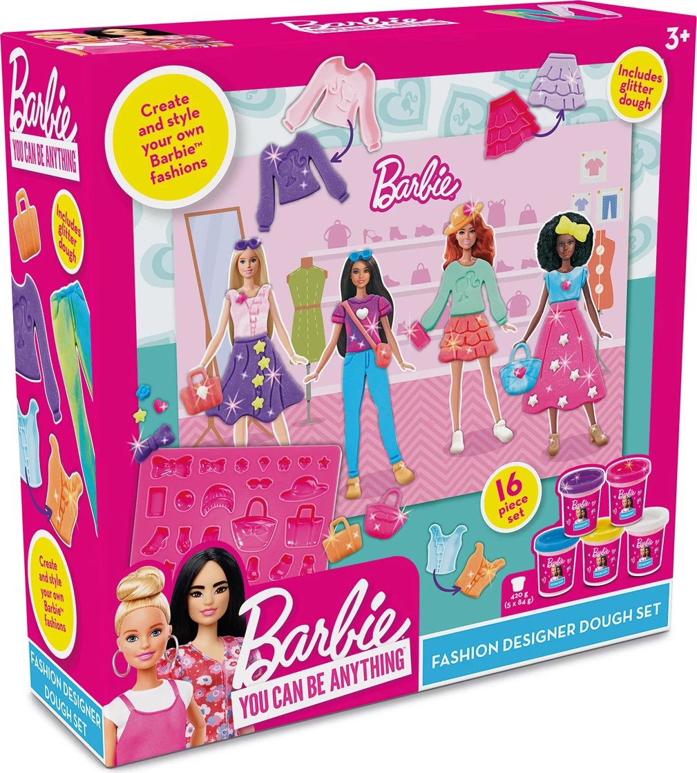 Barbie – Set Krijimi me Plastlinë për Dizajn Mode