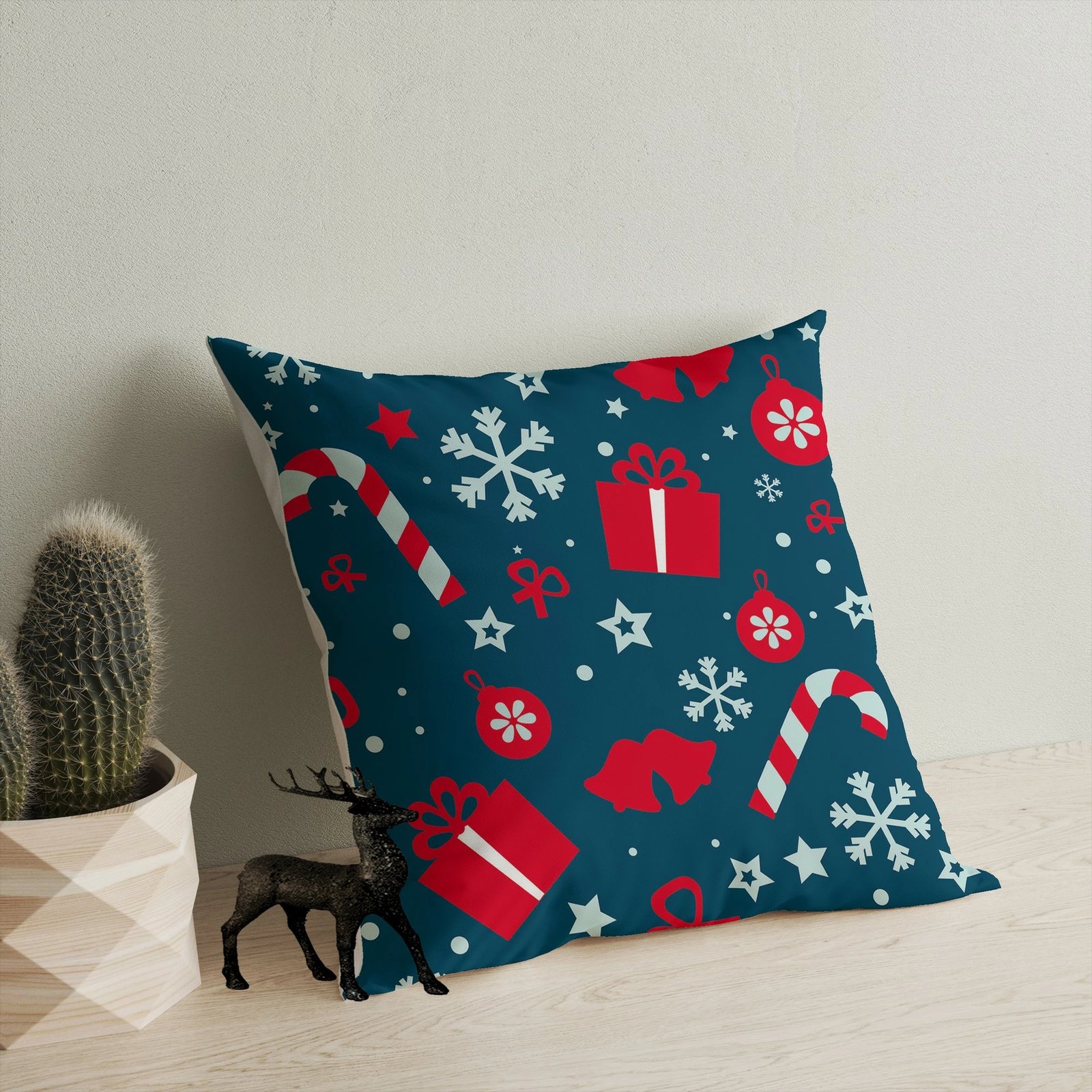 Jastëk dekorativ Evila Originals, shumëngjyrësh, A13071, 43x43cm