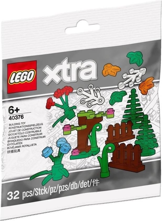 Blloqe ndërtimi LEGO Xtra 40376, Për vajza dhe djem