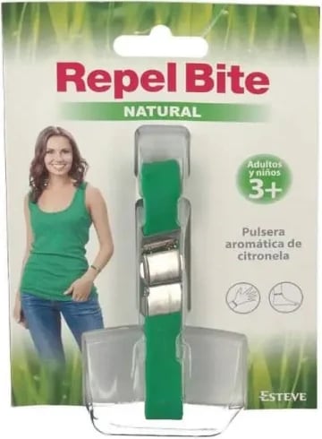 Byzylyk aromatik kundër insekteve Afterbite Repel Bite Natural unisex, jeshil