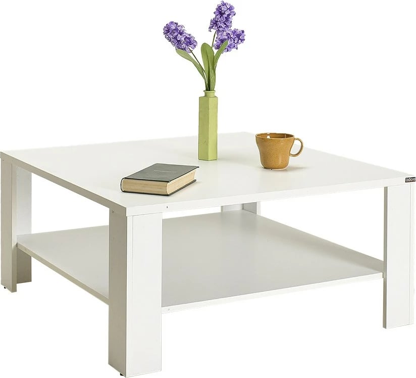 Tavolinë kafeje Hanah Home, Shp-690-Dd-1, e bardhë