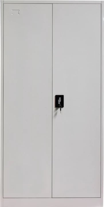 Dollap metalik Ugren nga Pakoworld, ngjyrë gri e çelët, 90x40x180cm