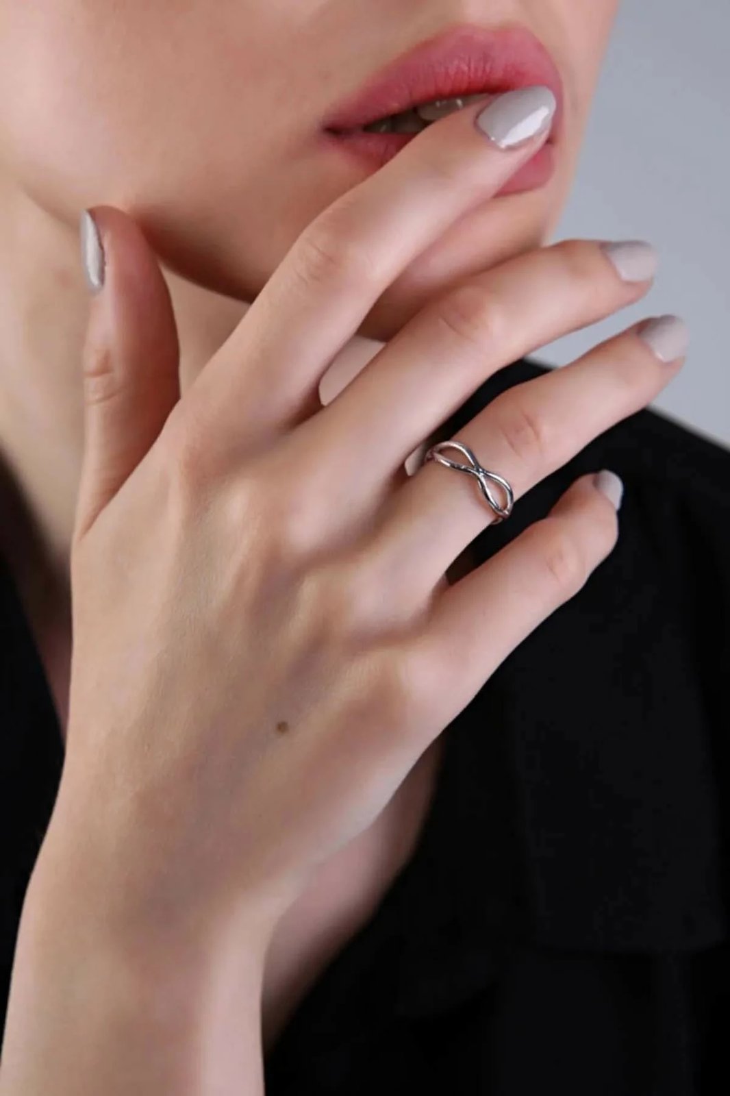 Unazë argjendi me zirkon, Jumeon, İkilidalgayzk01