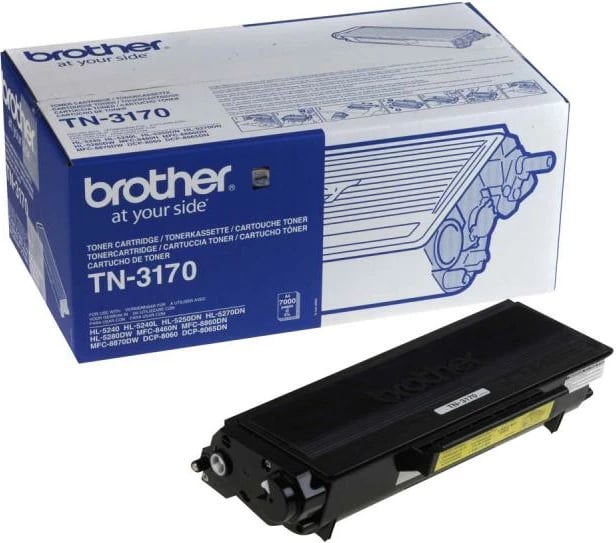 Toner Brother TN-3170 rendiment 5,500–8,800 faqe zi