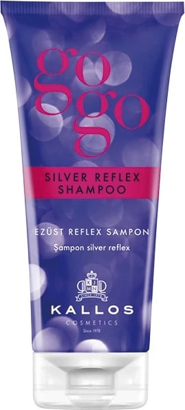 Shampon për femra Kallos GoGo Silver Reflex, 200ml