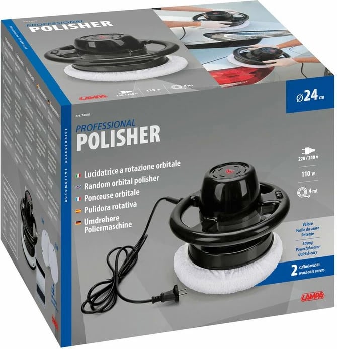 Makine Polirimi Profesionale 220v Ø 24 Cm
