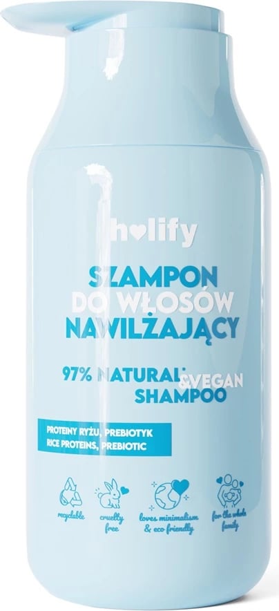 Shampon për femra Holify Moisturizing Hair Shampoo 300ml Shampon për femra Holify Moisturizing Hair Shampoo 300ml