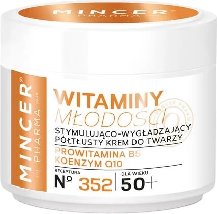 Krem fytyre për femra Mincer Pharma Vitamins of Youth 50+ No.352, 50ml