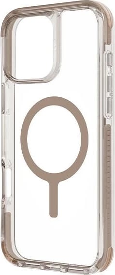 Mbështjellës, UNIQ, Combat MagClick Charging, për iPhone 16 Pro 6.3", MagSafe, kënde të përforcuara, anti-shok, gold/taupe gold