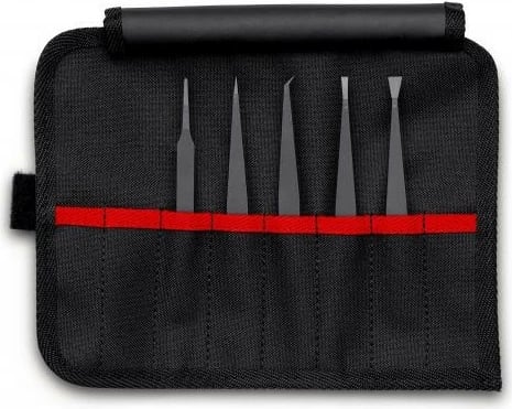 Set pincetash Knipex 92 00 05 ESD, 5 copë, e zezë