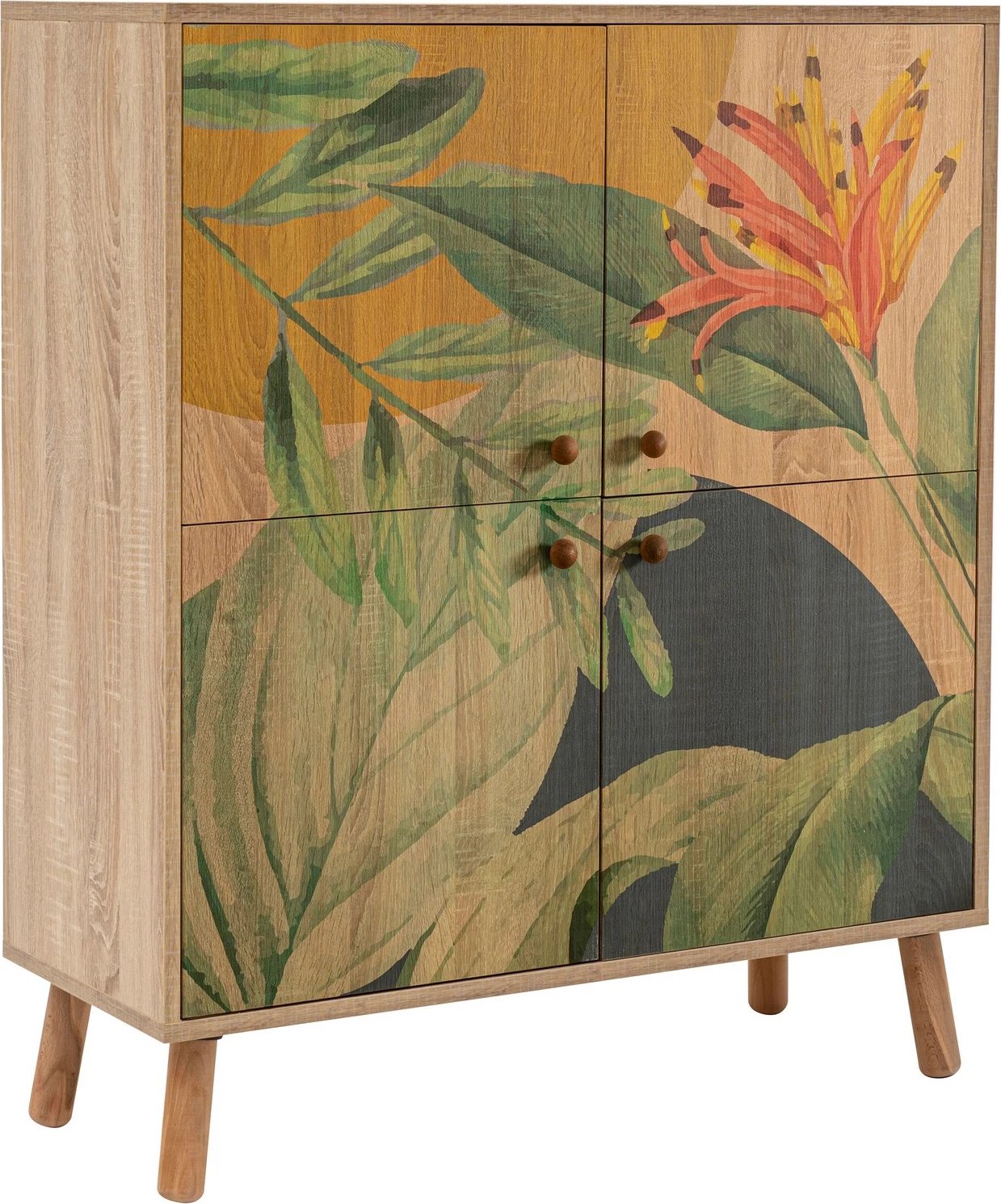 Set mobiljesh për korridor, Sonomo dhe e gjelbër, Skye Decor Multilux - Saka - 1070