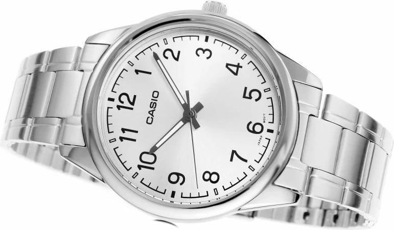 Orë dore për meshkuj Casio, argjendtë