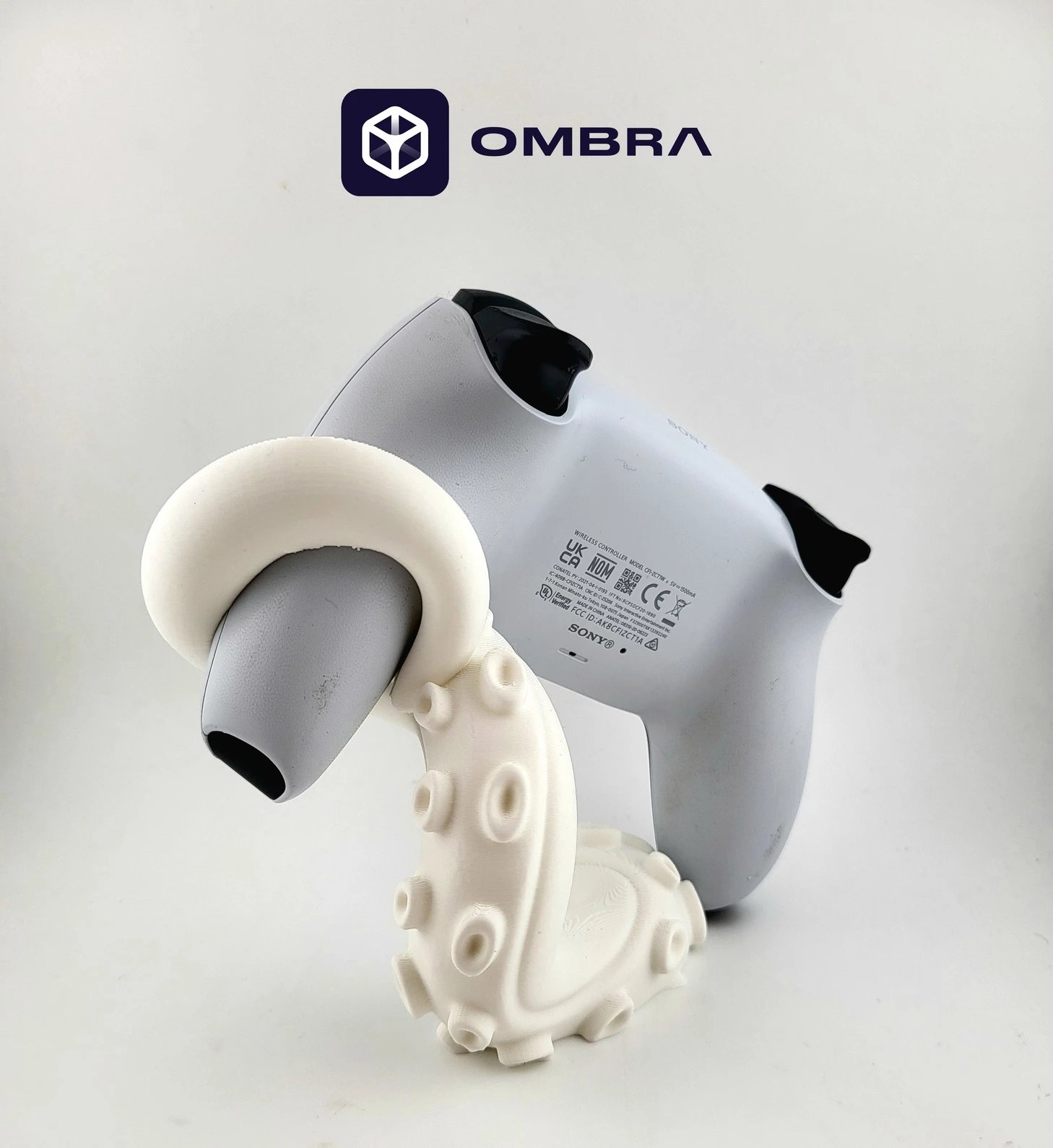 PS5 Controller Tentacle Kraken Stand, e bardhë