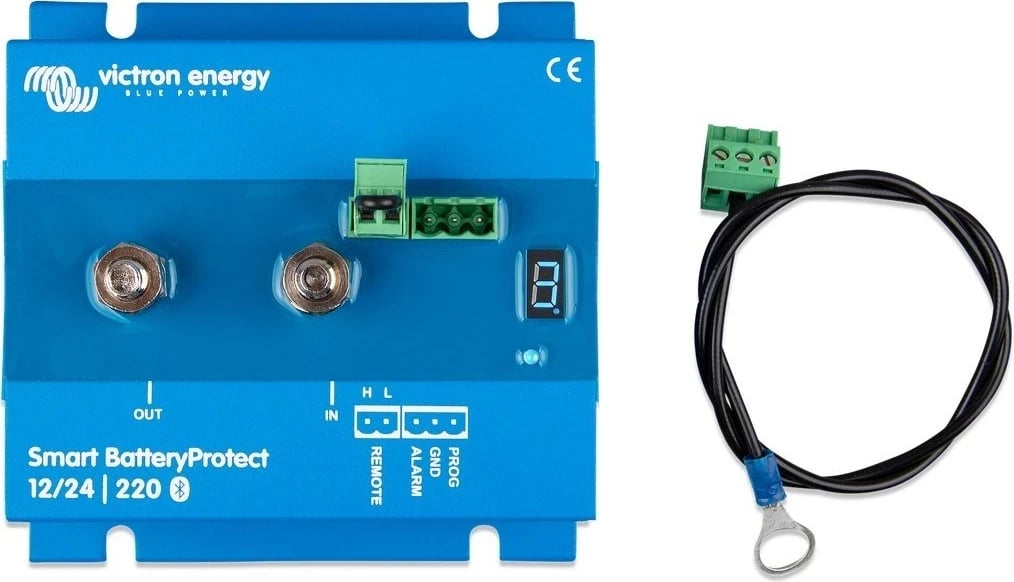 Mbrojtës i Baterisë Smart Victron Energy 12/24V 220A, Blu Mbrojtës i Baterisë Smart Victron Energy 12/24V 220A, Blu