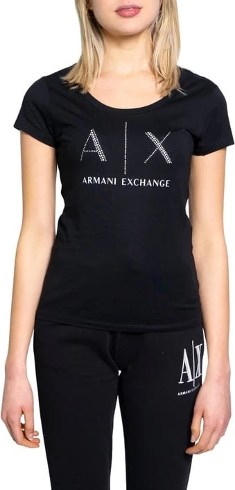 Maicë për femra Armani Exchange, e zezë 