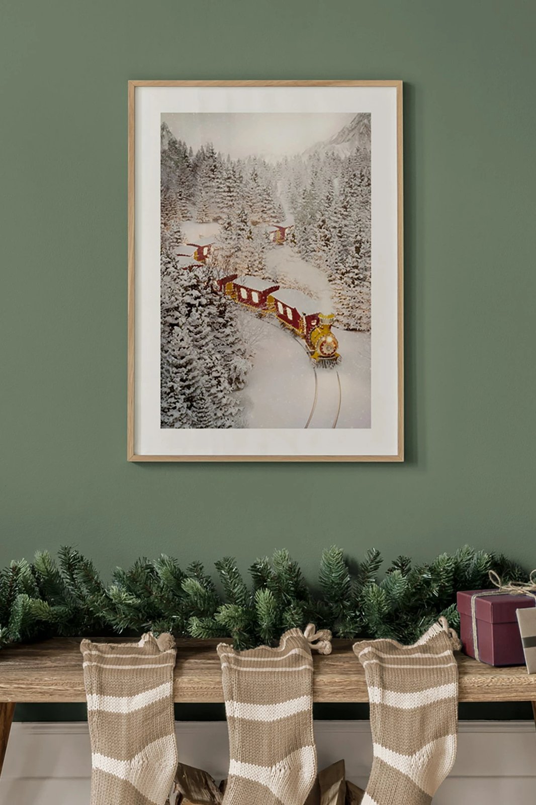 Pikturë dekorative me kornizë, Wallity, Tekhamcerceve60, shumëngjyrëshe, 33x48cm