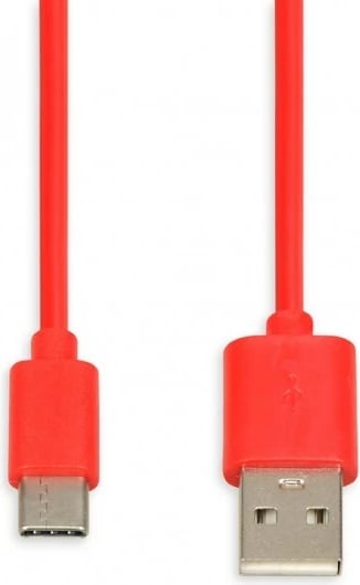 Kabllo I-BOX USB 2.0 Type C, 2A 1M e kuqe Kabllo I-BOX USB 2.0 Type C, 2A 1M e kuqe