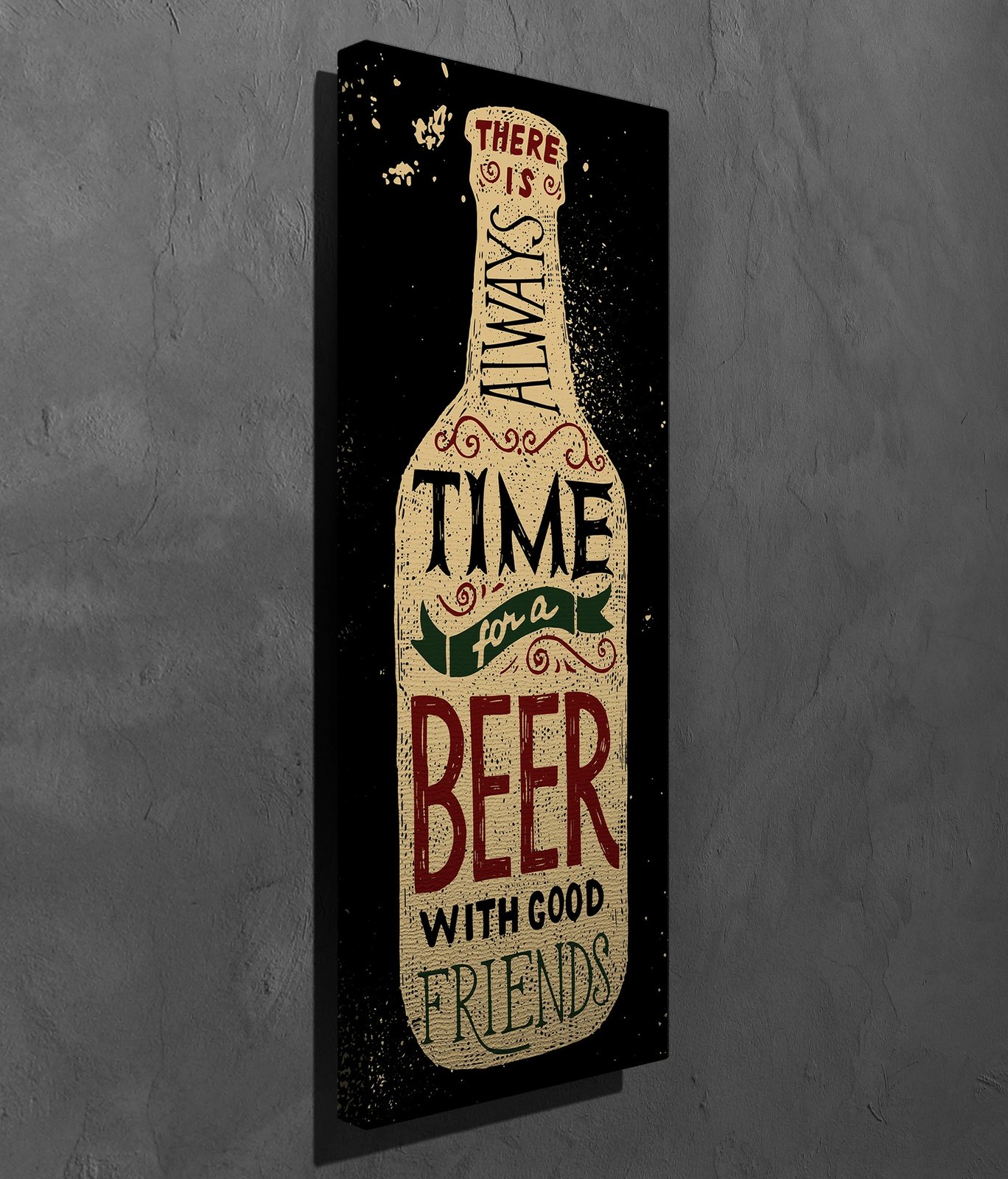 Pikturë dekorative në kanavacë, shumëngjyrëshe, PC308, 30x80cm