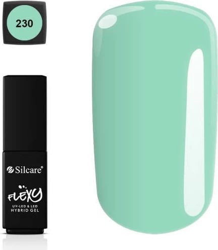 Llak për thonj xhel Silcare Flexy Hybrid 230, 4.5g për femra
