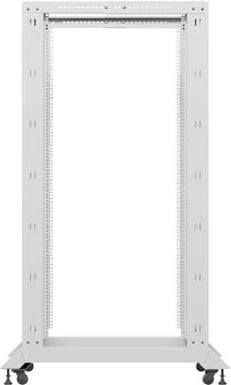 stendë rafti e hapur 19", Lanberg OR01-6032-S, 32U, 600x1000 mm, kapacitet 600 kg, gri RAL 7035