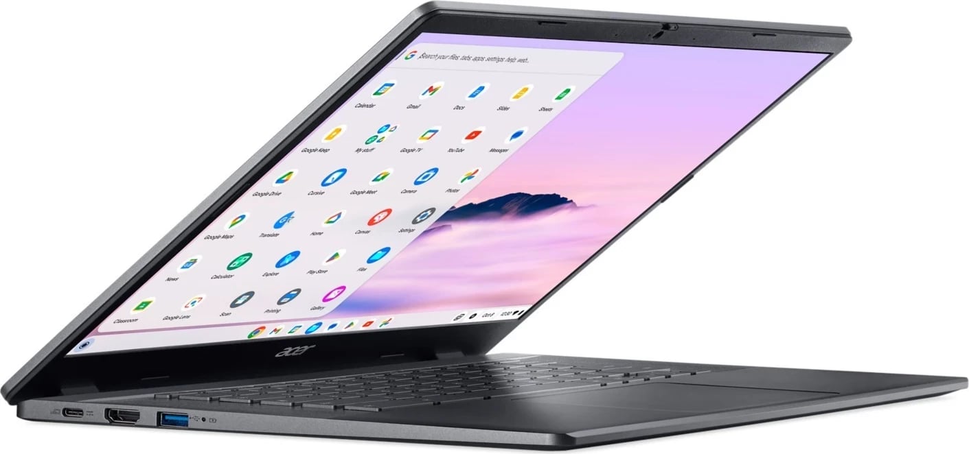 Laptop Acer Chromebook Plus CB515-2H, 15,6", Intel Core i5, 8GB RAM, 512GB SSD,Intel Iris Xe Graphics, i zi