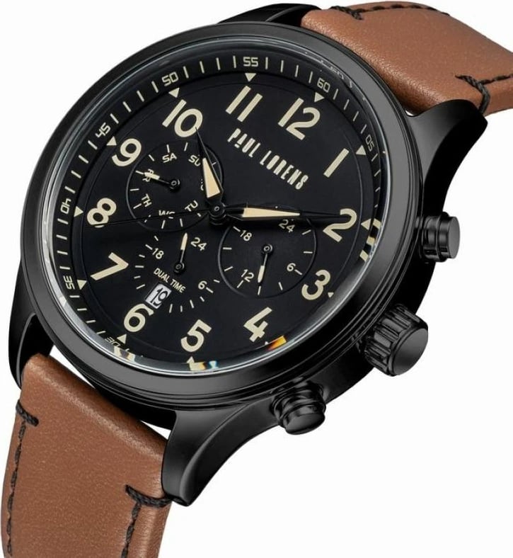 Orë dore për meshkuj Paul Lorens, e zezë