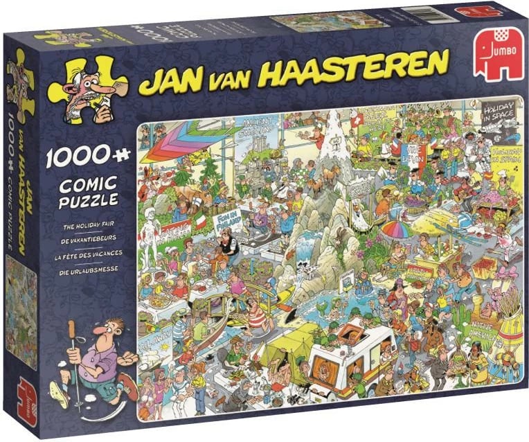 Puzzle komik, Jumbo Jan van Haasteren The Holiday Fair (19051), 1000 copa