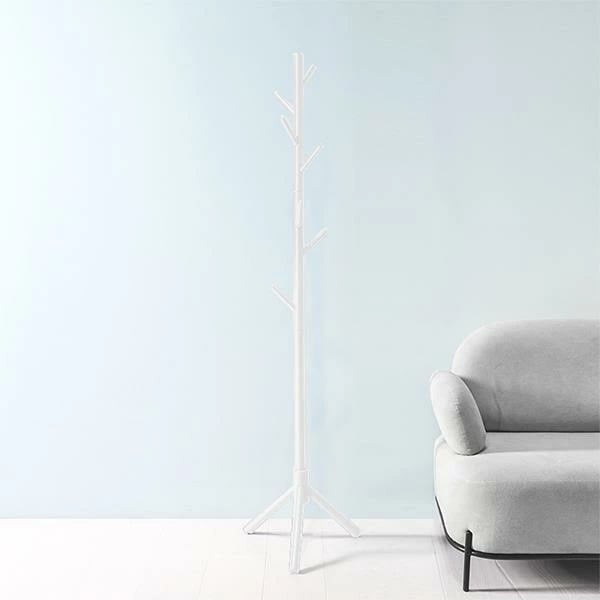 Stendë rrobash NEXT Nextdeco druri, e bardhë, H174cm Ø40cm