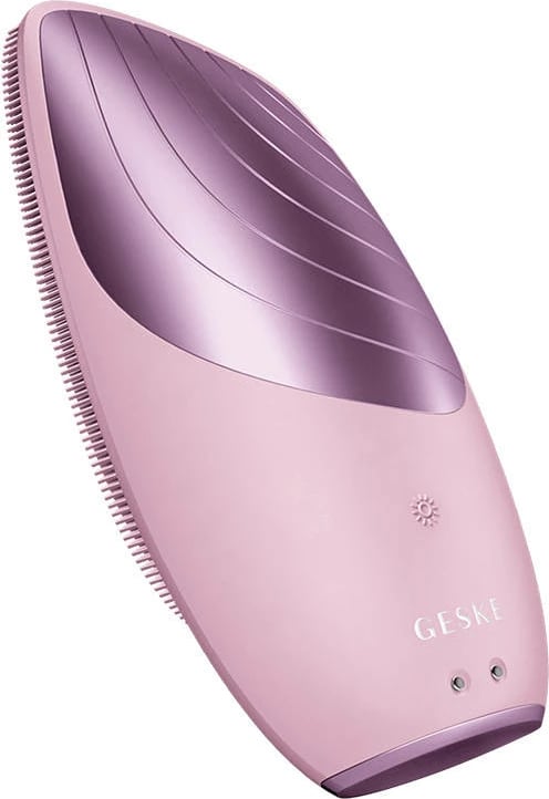 Furçë termike për fytyrë sonike 6-në-1 Geske GK000007PK01 me aplikacion, rozë