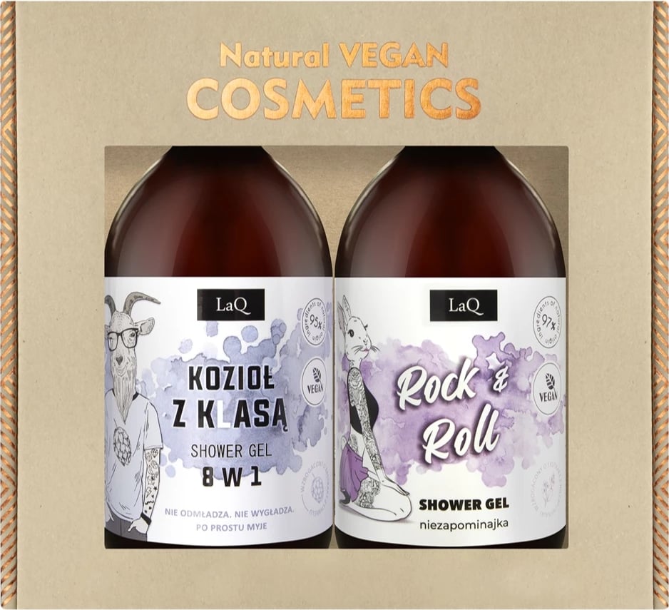 Set xhel dushi LaQ Full Steam Goat with Class & Forget-me-not, 2x500ml Set xhel dushi LaQ Full Steam Goat with Class & Forget-me-not, 2x500ml