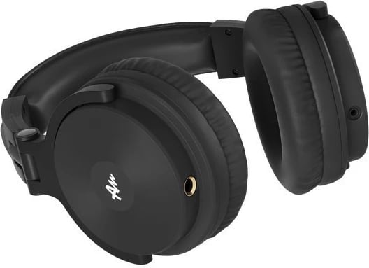 Kufje Audictus Voyager AWH-1514 me mikrofon, Stereo, 3.5 mm/6.3 mm, të zeza