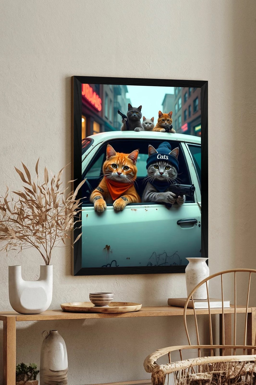 Pikturë dekorative, Wallity, Arthynmodel3348-9, shumëngjyrëshe, 33x48cm