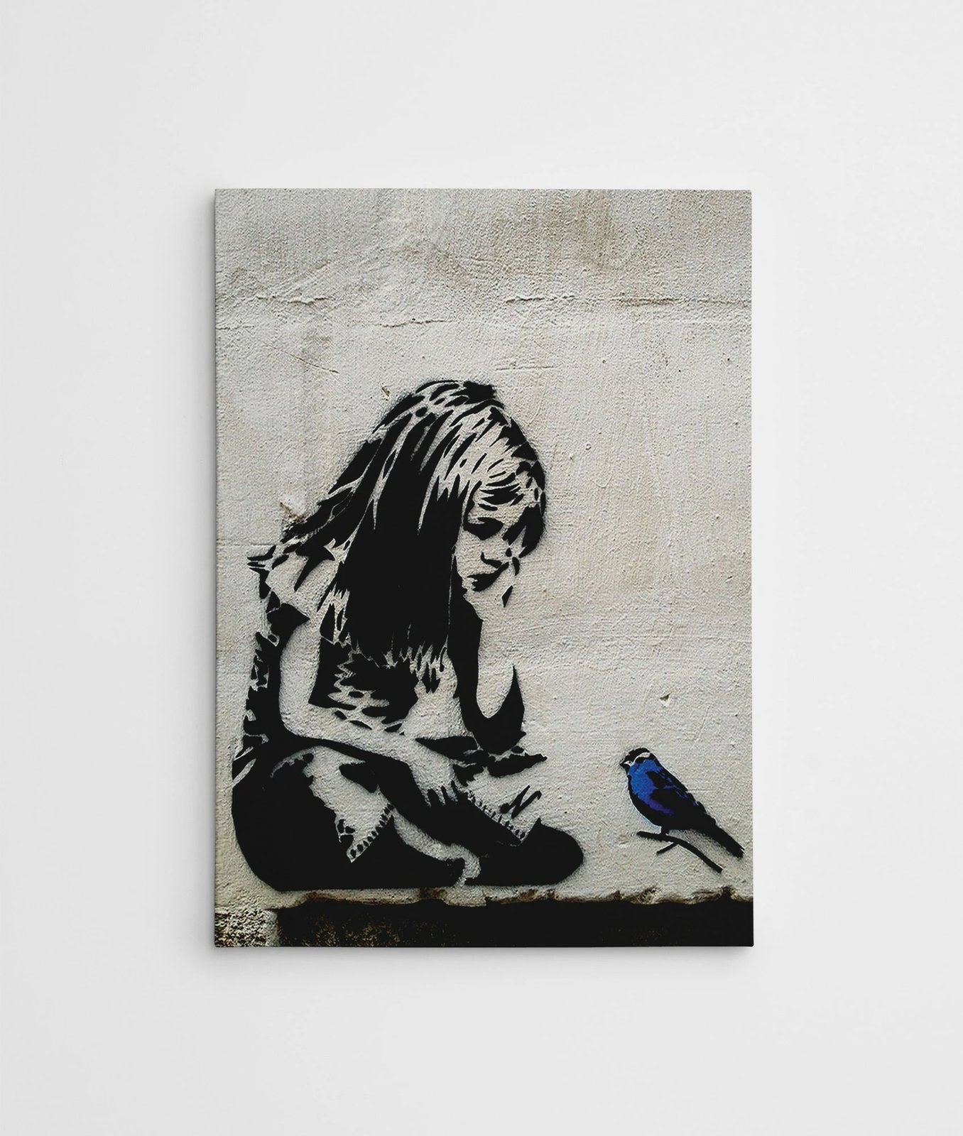 Pikturë dekorative në kanavacë, Banksy, shumëngjyrëshe, WY49, 50x70cm