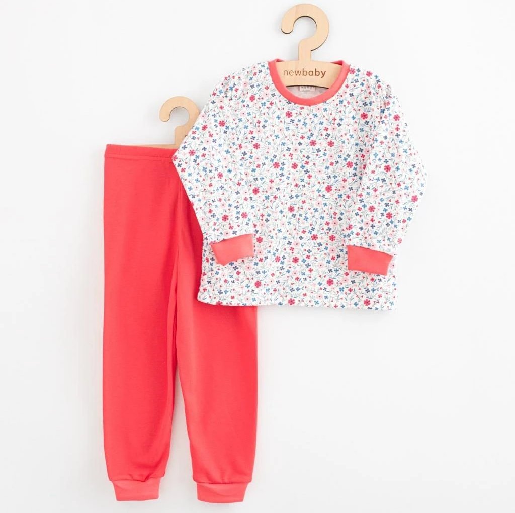 Pizhama fëminore New Baby, 100% pambuk, 104/110, rozë, set 2 copë