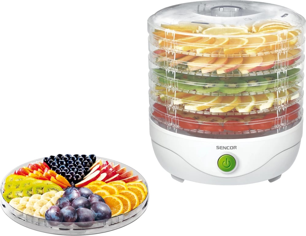 Makinë tharëse për fruta & perime Sencor SFD 750WH, e bardhë