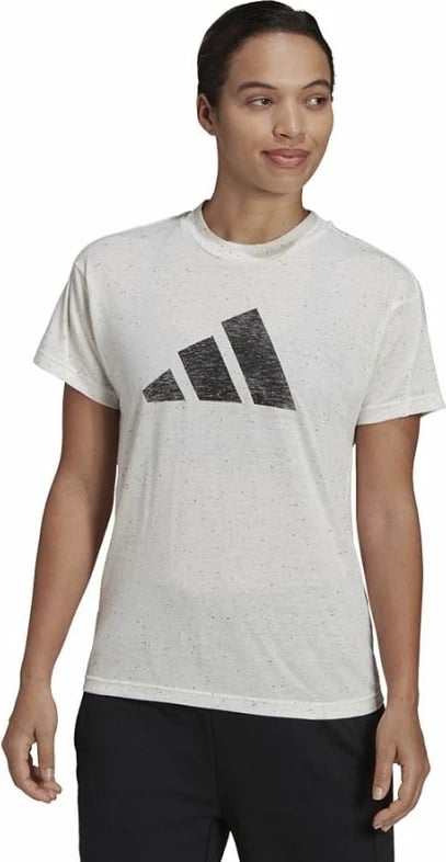 Maicë adidas Winrs 3.0 për femra, e bardhë