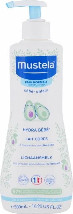 Losion trupi Mustela Hydra Bébé për fëmijë 500ml