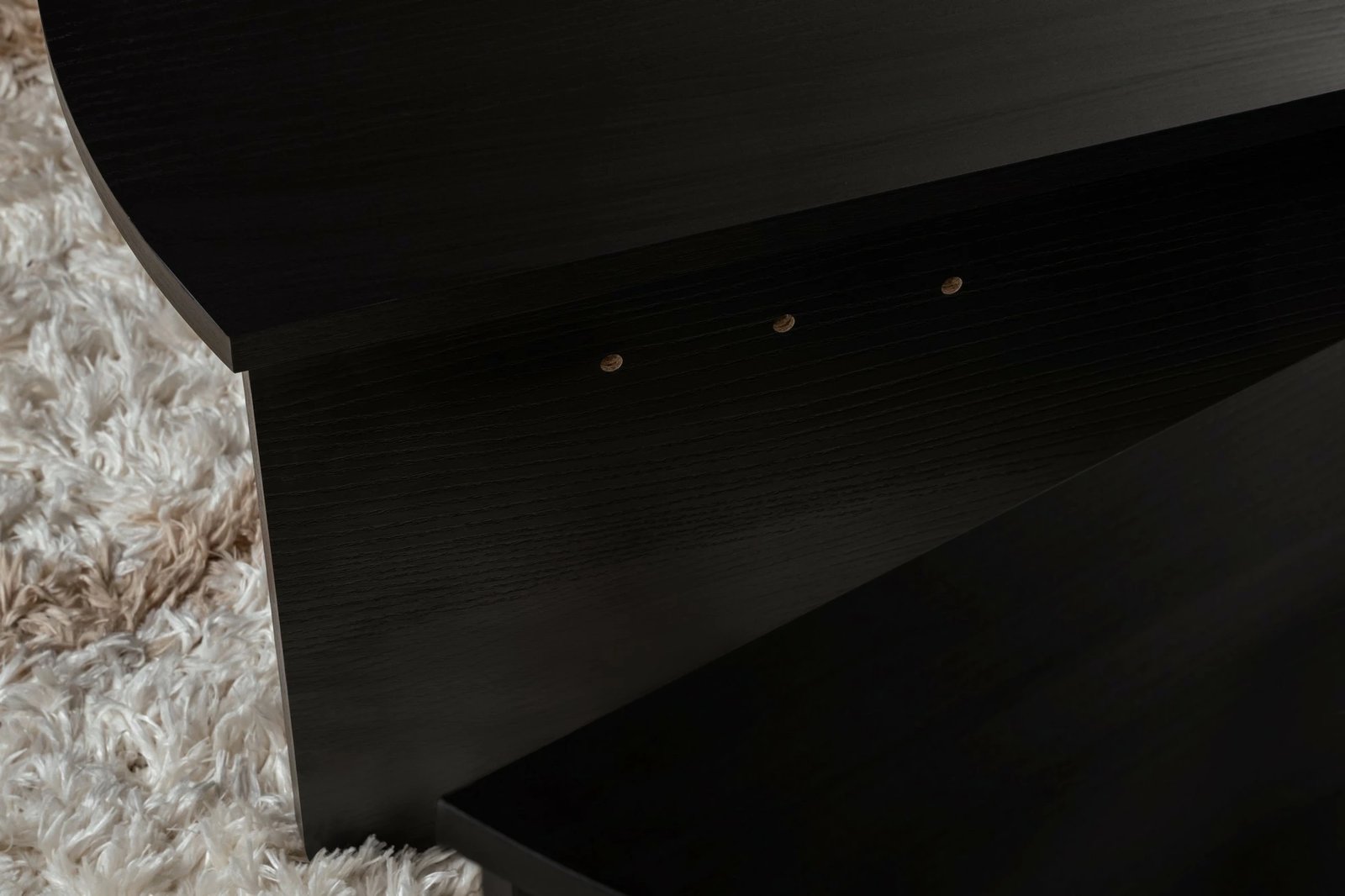 Tavolinë kafeje Nordure, Orion, dru i zi