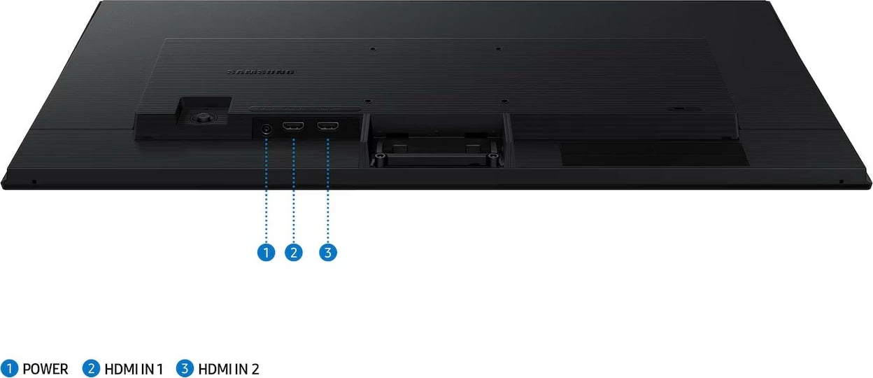 Monitor Samsung LS27F320GAUXEN 27" IPS FHD 1920x1080 120Hz 16:9 2xHDMI 5ms VESA 100x100, e zezë