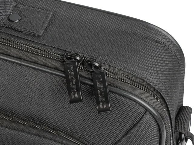 Torba laptop Natec Boxer Lite 15.6", e zezë