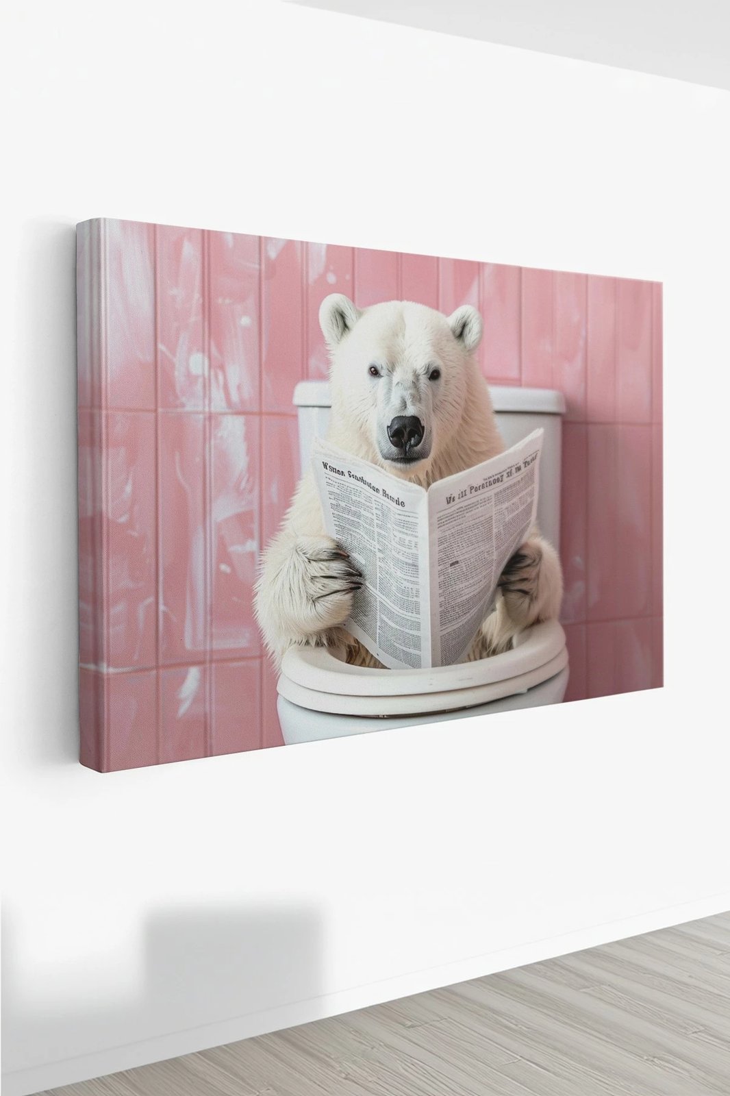 Pikturë dekorative në kanavacë, shumëngjyrëshe, Wallity, Ersyaıhyvn58, 40x60cm