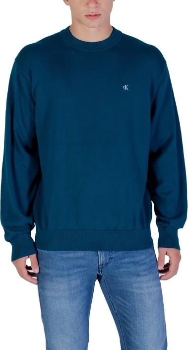 Xhemper për meshkuj Calvin Klein Jeans, i kaltërt