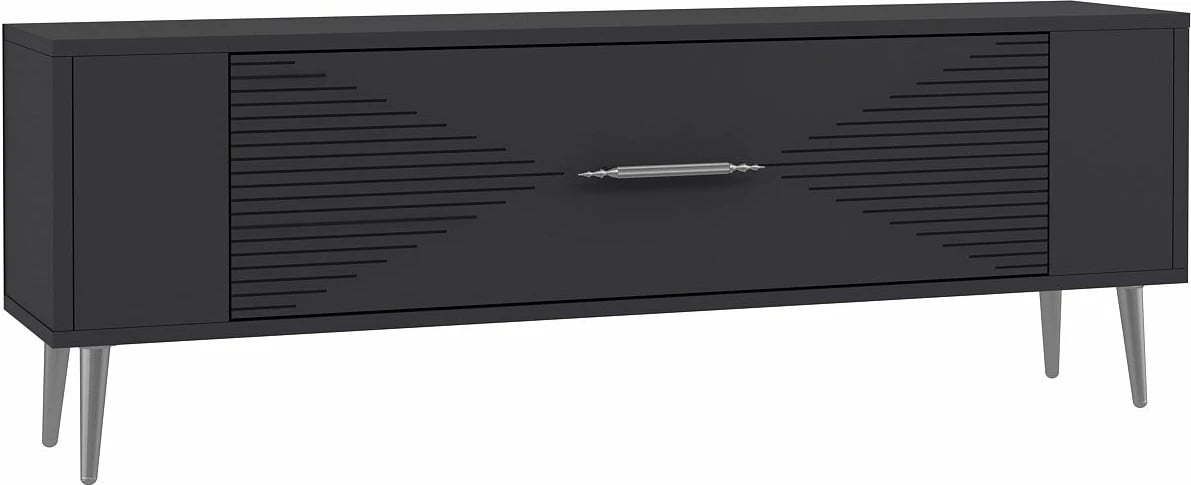Komodë TV Skye Decor, Retrol1, anthracite-silver