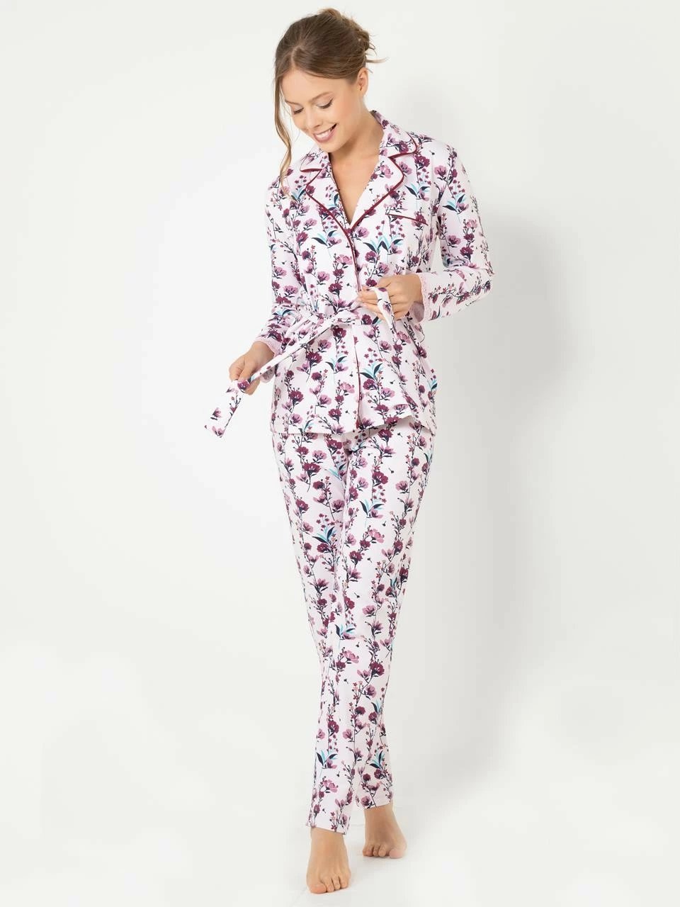 Set pizhamash për gra, Jumeon, 002-000720, shumëngjyrëshe