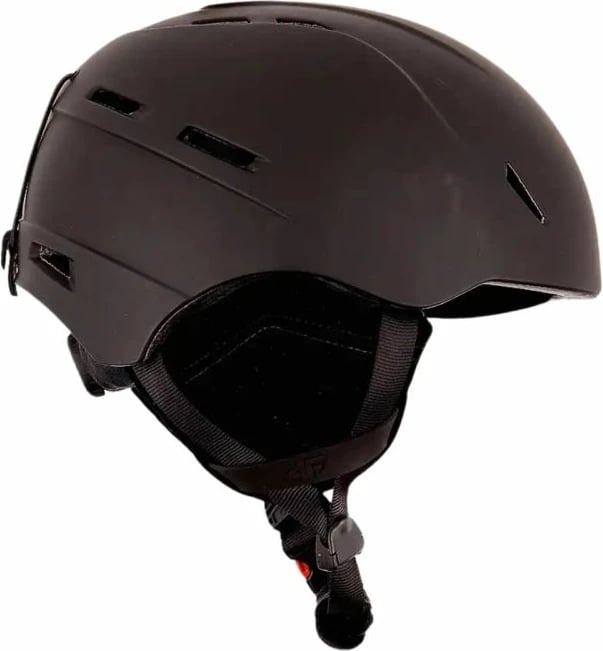 Helmetë skijimi fëmijë 4f, e zezë