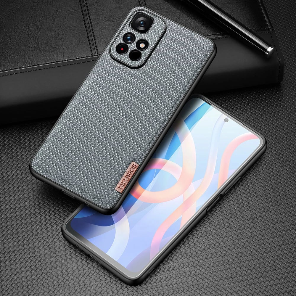 Mbështjellës Dux Ducis Fino për Poco M4 Pro 5G, najlon, Blu