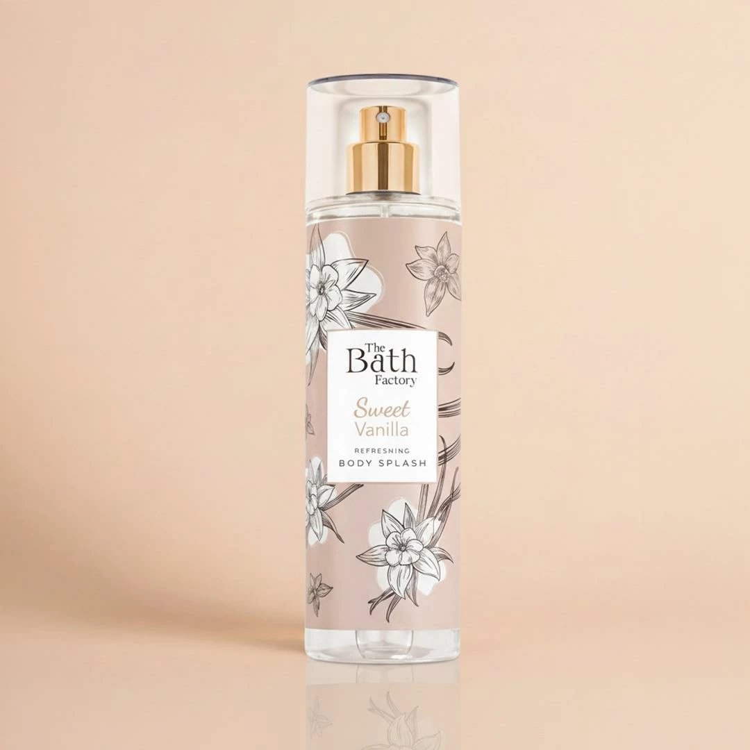 Sprej për Trup The Bath Factory Vanilla 200 ml