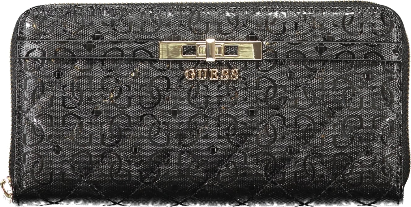 Portofol GUESS JEANS IDRA SLG WALLET femra, e zezë