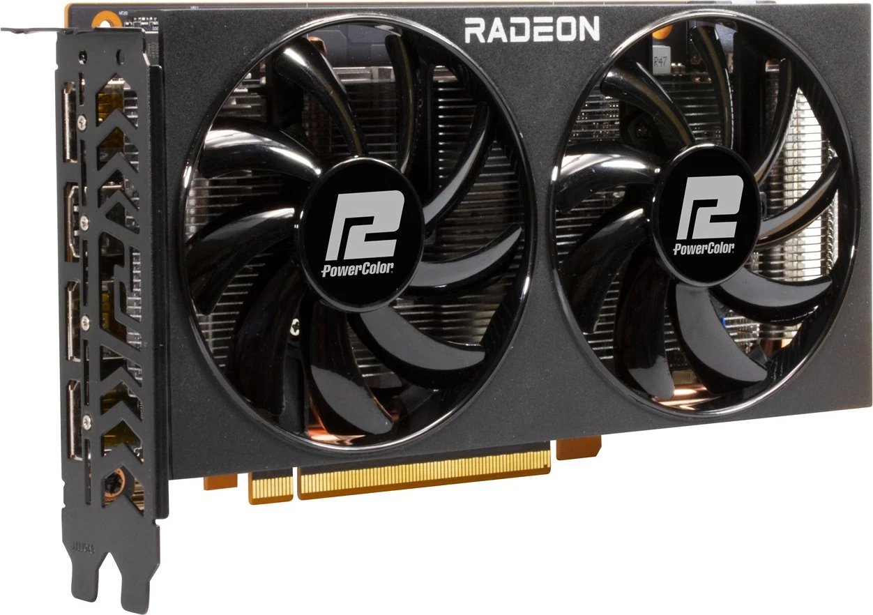 Kartë Grafike PowerColor AXRX 6600 8GBD6-3DH, AMD Radeon RX 6600 8 GB GDDR6